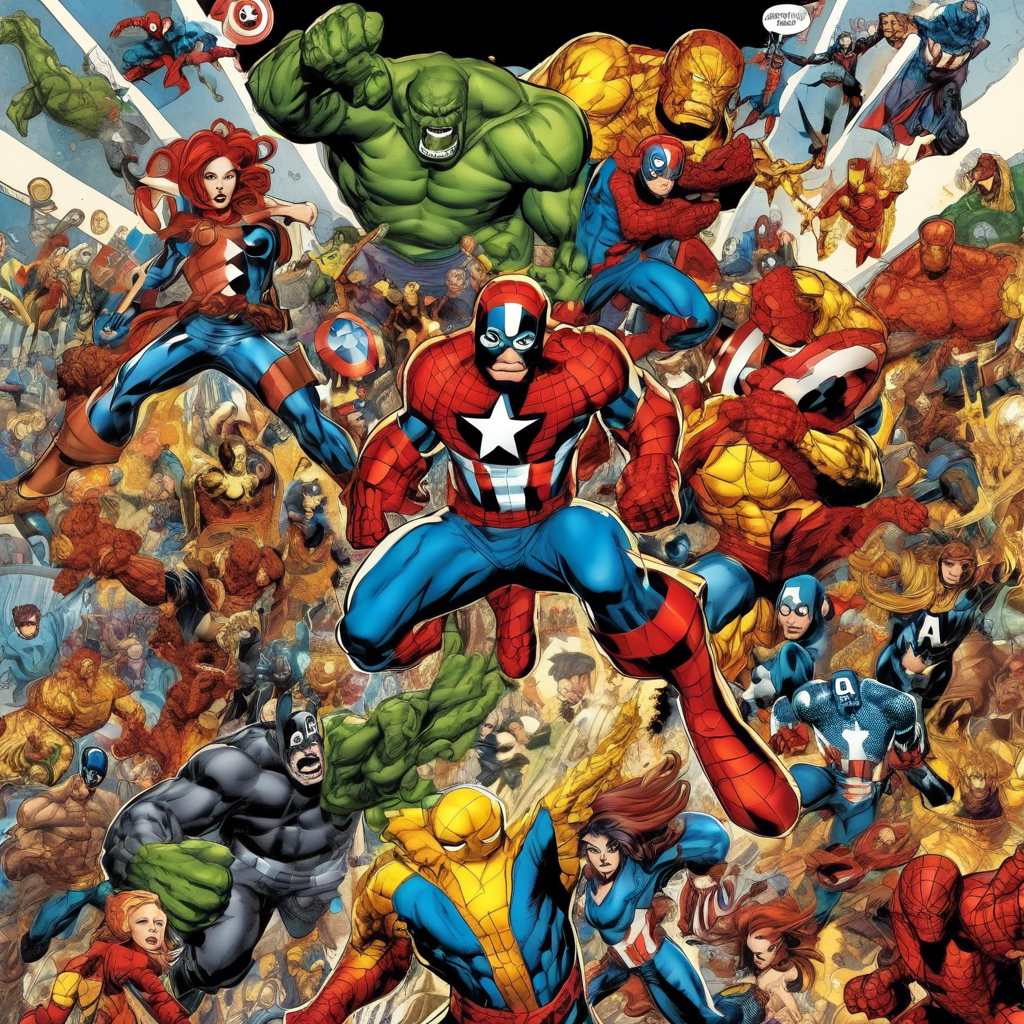 Marvel Mania Exploring the Thrills and Frills of Comics